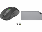 Logitech M650 Mouse Graphite (910-006253) + řada Studio – STŘED ŠEDÁ (956-000052)