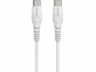 eStuff Kabel USB-C - USB-C 1 m bílý (ES604101)