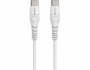 eStuff Kabel USB-C - USB-C 1 m bílý (ES604101)