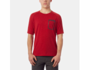 Pánská košile Giro VENTURE JERSEY s krátkým rukávem vel. M červená (GR-8053467)