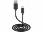 SBS Mobile USB kabel USB-A - USB-C 3 m černý