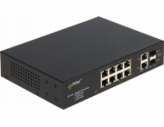 TP-Link SFG108 Průmyslový PoE přepínač 12 portů