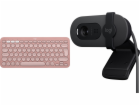 Klávesnice Logitech Pebble Keys 2 K380s (920-011853) + Br...