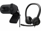 Webová kamera Logitech Brio 100 (960-001585) + H390 (981-...