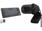 Logitech Mechanická mini klávesnice MX (920-010780) + Bri...