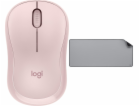 Logitech M240 Silent Mouse Pink (910-007121) + řada Studi...