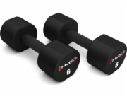 HMS HPT06 polyuretanové činky 2 x 6 kg