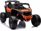 LeanToys Bateriový kočárek Can-am DK-CA003, oranžový lak