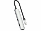 HUB Satechi 4-v-1 USB-C tenký víceportový adaptér 4K USB-...