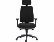 Powerton Kancelářská židle Ergonomická kancelářská židle Powerton Jana, černá