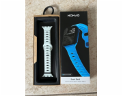 Nomad Sport Strap, Ice Blue Glow – Apple Watch 42mm/41mm/40mm/38mm
