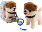 LeanToys Interaktivní pes na vodítku chodí, tančí, zpívá,...