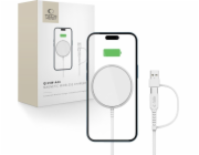 Tech-Protect Bezdrátová nabíječka QI15W-A44 s magnetem MAGSAFE, bílá