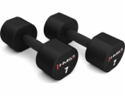 HMS Polyuretanové činky HPT07 2 x 7 kg