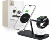 Tech-Protect Bezdrátová nabíječka QI15W-A45 3v1 s magnetickým konektorem MAGSAFE, černá