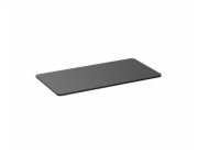 Pracovní deska, černá, 160x75x1,8 cm, laminovaná dřevotříska, Powerton
