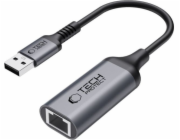 Tech-Protect Adaptér UltraBoost z USB 3.0 na Ethernet RJ45 1000 Mb/s, černý