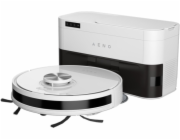AENO Robotický vysavač RC6S - suchý i mokrý úklid, HEPA, 4000Pa, 3200mAh, LiDAR, vysýpací stanice, 2 rotační mopy, bílá