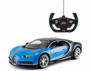 Rastar R/C auto Bugatti Veyron Chiron (1:14) modré