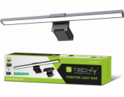 Techly Dotyková LED lampa 5W pro monitor, počítač, USB, technicky nastavitelná, stmívatelná