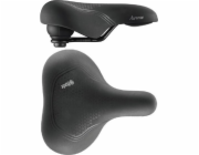 Selle Royal Sedlo SELLEROYAL CLASSIC RELAXED 90 stupňů AURORAE unisex Slow Fit Foam, pěnová matrice, černá Soft touch Mocha + elastomery 677g (NOVINKA 2023)