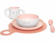 Suavinex Hygge růžová krmná sada 6m+ Suavinex