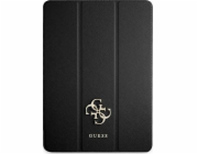 Pouzdro na tablet Guess Guess GUIC12PUSASBK Apple iPad Pro 12.9 2021 (5. generace) Obal knihy Black Saffiano Collection
