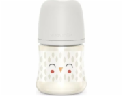 Suavinex 307833-LAHEV 150ML/FYZIOLOGICKÁ SUDÍČKA SX PRO POMALÝ PRŮTOK/BÉŽOVÁ SOVA/BONHOMIA