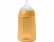 Chicco 308069-SILIKONOVÁ LAHEV 240ML/SX PRO STŘEDNÍ PRŮTOK/HOŘČICE/NOVÁ CELÝ SILIKON