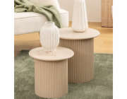 Atmosphera Kulaté konferenční stolky EINO, menší a větší