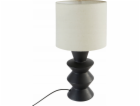 Stolní lampa s keramickým podstavcem YULIA, výška 40 cm