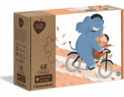 Clementoni Puzzle 3x48 Hraj pro budoucnost Buď můj kamarád