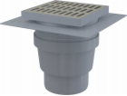 ALCADRAIN Odtokový rošt 150×150/110 mm vertikální, nerezo...