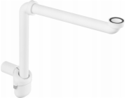 Umyvadlový sifon, prostorově úsporný, přisazený, model č.: 5634.15