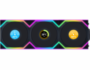 Lian Li UNI FAN SL Wireless LCD 120 Reverse Blade 3 kusy, černá (12RSLLCD1W3B)