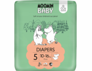 MOOMIN Baby, Pleny 5 MAXI (10-16 kg), 40 ks. EKO