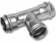 SANHA NIROSAN-Redukční T-kus z nerezové oceli d35x28x35SANHA