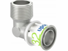 Uponor S-Press PLUS koleno s vnějším závitem 32-R1MT