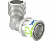 Uponor S-Press PLUS koleno s vnějším závitem 32-R1MT