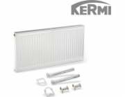 Kermi V 33/300/600 levý radiátor S 629W ZÁVĚSY Ocelové radiátory V33