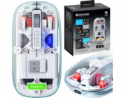 Defender Bezdrátová myš IXES MM-999 optická 2400 dpi 2,4 GHz + Bluetooth DOBÍJECÍ, bez klikání, tichá