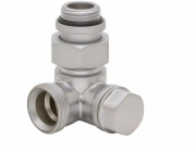 Honeywell Zpětný ventil DN15, 1/2x3/4 GZxGZ, saténový - levý roh