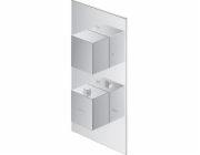 Svěží podomítková termostatická sprchová a vanová baterie, prvek na omítku