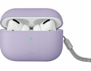 Uniq UNIQ pouzdro Lino AirPods Pro 2 gen Silikonová lila/lila levandule