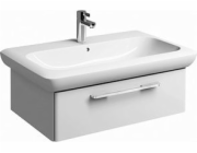 Koło Umyvadlová skříňka Circle Life! 70 cm bílý lesk (89457000)