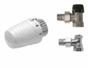 Honeywell Termostatická hlavice Thera4 + radiátorový ventil + zpětný ventil (VTL320EA15)