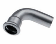 KAN-therm Lisované koleno 90° 88,9 mm nerezová ocel - 6230048