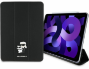 Karl Lagerfeld KLFC11RM24SAKCK iPad Air 11 2024 Obal knihy černá/černá Saffiano Magnetic Karl & Choupette