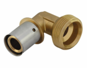 KAN-therm Koleno GZ Press 90° s lisovaným kroužkem 32x3 G1 K-901003