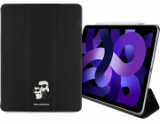 Karl Lagerfeld KLFC13RM24SAKCK iPad Air 13 2024 Obal knihy černo/černý Saffiano Magnetic Karl & Choupette